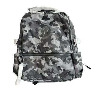 Lululemon New Crew Backpack in Black Camo Print